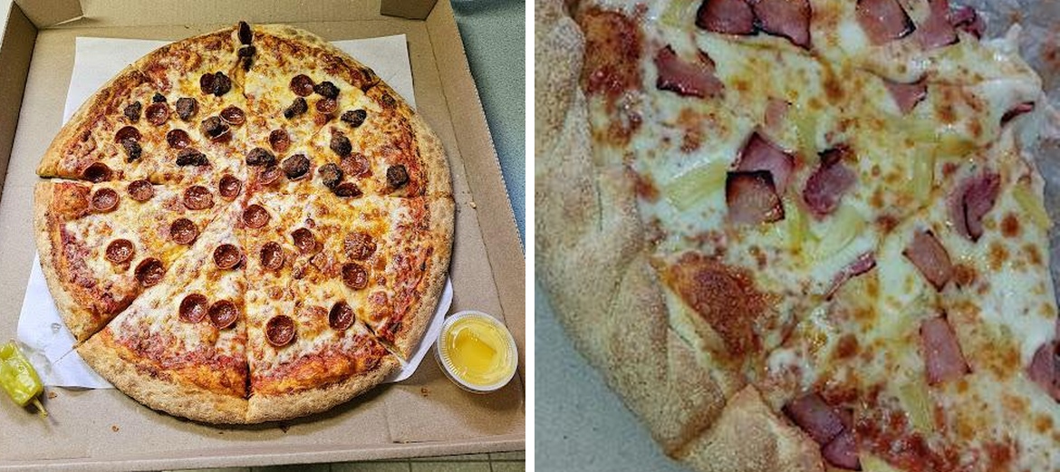Fat Bettys Pizza Menu
